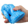 FantasyColors Gode Octopus 15 x 5.5cm Bleu
